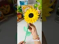 Download Lagu DIY sunflower craft | how to make sunflower with paper #ytshorts #diy #craft #craftideas #sunflower