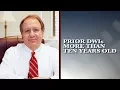 What if I have a prior DWI from more than 10 years ago Criminal Defense Attorney Martin Azarian