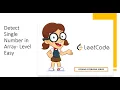 Single Number - Leetcode easy interview problem