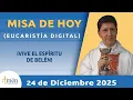 Misa de hoy Miércoles 24 Diciembre 2025 l Padre Carlos Yepes | Eucaristía Digital |Eucaristía de hoy