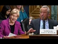 The Drug Is 16 At Costco RFK Jr Trembles In His Seat As Elizabeth Warren Exposes TrumpRx Scam