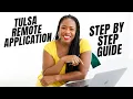 Insider s Guide to the Tulsa Remote Application