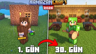RAMAZANCRAFT Moduyla 30 Gün Hayatta Kalmak!