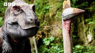 T rex Ambush Walking with Dinosaurs BBC Earth