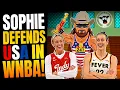 WNBA Players Insult America During Anthem Sophie Cunningham Shows Respect WINS BIG with Fans