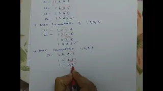 Generating Permutation Part 3