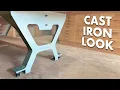 Download Lagu Plain Angle Iron into Stylish Industrial Legs – Built to Outlive Me