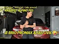 Download Lagu KNALPOT RACING ALPINO F03 di BRIO PROMAX ALIAS CIVIC FB2 | TUTORIAL, REVIEW DAN SOUND ! 