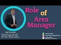 Area Manager Role For Pharma professionals