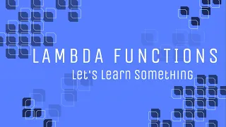 AWS Lambda Functions Getting Started Guide