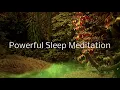 Power Sleep Meditation (Guided) Abundant Life, Deep Sleep Hypnosis, Voice