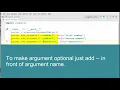 Python Tutorial 25 Command line argument processing using argparse