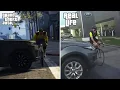 Same scene but different ending | GTA 5 vs REAL LIFE #1