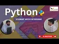 Fresher Mock Interview PYTHON Technical Round Best Python Full Stack Training Institute in Hyderabad