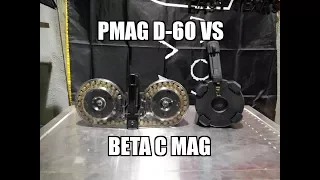 PMAG D 60 Vs BETA C MAG