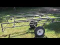 OldGuyDIY Hoosier Brand Scissor Lift Cantilever Pontoon Boat Trailer First Impressions Review
