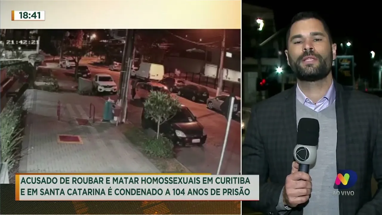 Acusado de matar homossexuais no PR e em SC é condenado a 104 anos de prisão