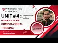 Principles of Computational Thinking 9th Computer Chapter 4 Lecture 6