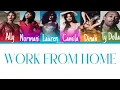 Download Lagu Fifth Harmony - Work From Home ft. Ty Dolla $ing (Color Coded Lyrics) | Harmonizzer Lyrics