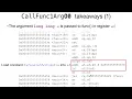 Arch1005 RISC-V Assembly 05 Calling Functions 04 CallFunc1Arg c 2