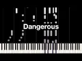 Download Lagu Madison Beer - Dangerous | Piano Cover (Synthesia Tutorial)