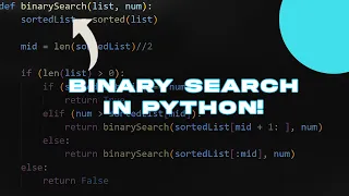 Binary Search in Python Recursively