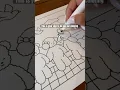 color half a page and send it to a friend to color the other half