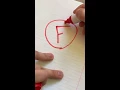 HOW TO CHANGE AN F TO A+