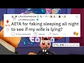 AITA for faking sleeping all night to see if my wife is lying - Reddit Stories