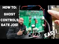 How To Set Jog on Ghost Controls Gate Opener with a Zombie Lock