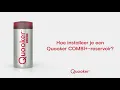Lagu Een Quooker COMBI+-reservoir installeren