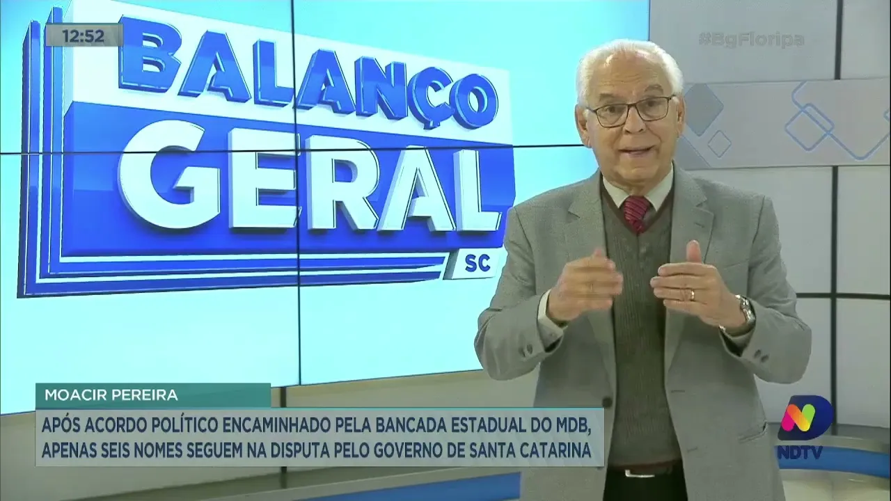 Após acordo político encaminhado pela bancada do MDB, seis nomes seguem para a eleição de governador