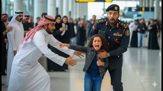 صرخة طفلة هزت المطار أنقذني من أبي ليكشف الضابط سرا حو ل الأب إلى وحش 
