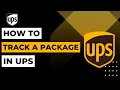How To Track a Package in UPS 2023