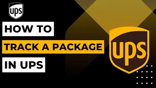 How To Track a Package in UPS 2023