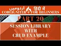 Part 20 CodeIgniter 4 Tutorial Series in C R U D Operations using Session Library Class