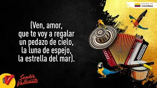 Capullito De Rosa, Alfredo Gutiérrez, Video Letra - Sentir Vallenato