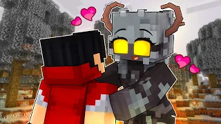 A GAROTA RANGIDA está com CRUSH no P3DRU no Minecraft