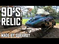 This 90 s SNOWMOBILE only has 400 MILES 1998 Polaris Indy XLT 600 Limited STARTUP WALKAROUND