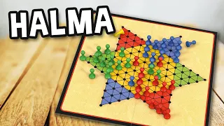How to play HALMA boardgame rules instructions and gameplay Spielregeln TV