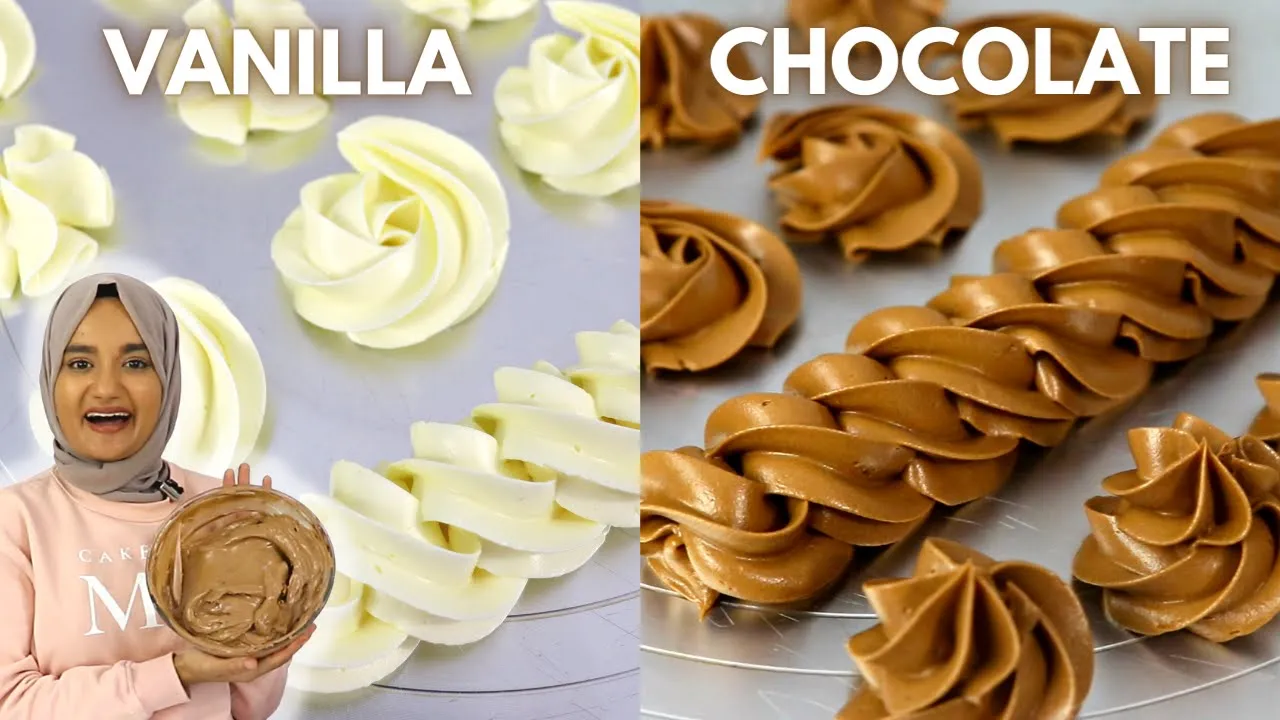 How to make SWISS MERINGUE BUTTERCREAM - The dreamiest frosting you will ever make!