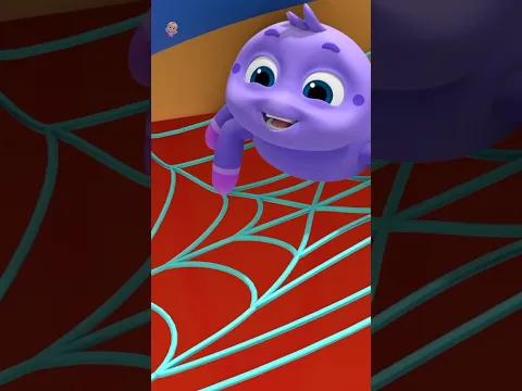 Incy Wincy Spider Song for Kids #nurseryrhymes #spider #shorts