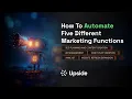 How to Automate Five Marketing Functions