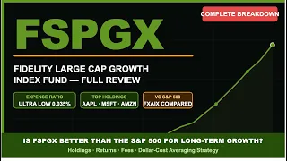 FSPGX Review Fidelity Large Cap Growth Index Fund Holdings Returns Fees vs S P 500