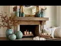 Burnt Ochre & Blue Fall 2025 Decor Meets Summer-To-Fall Cottage Style With Soft Romantic Tones