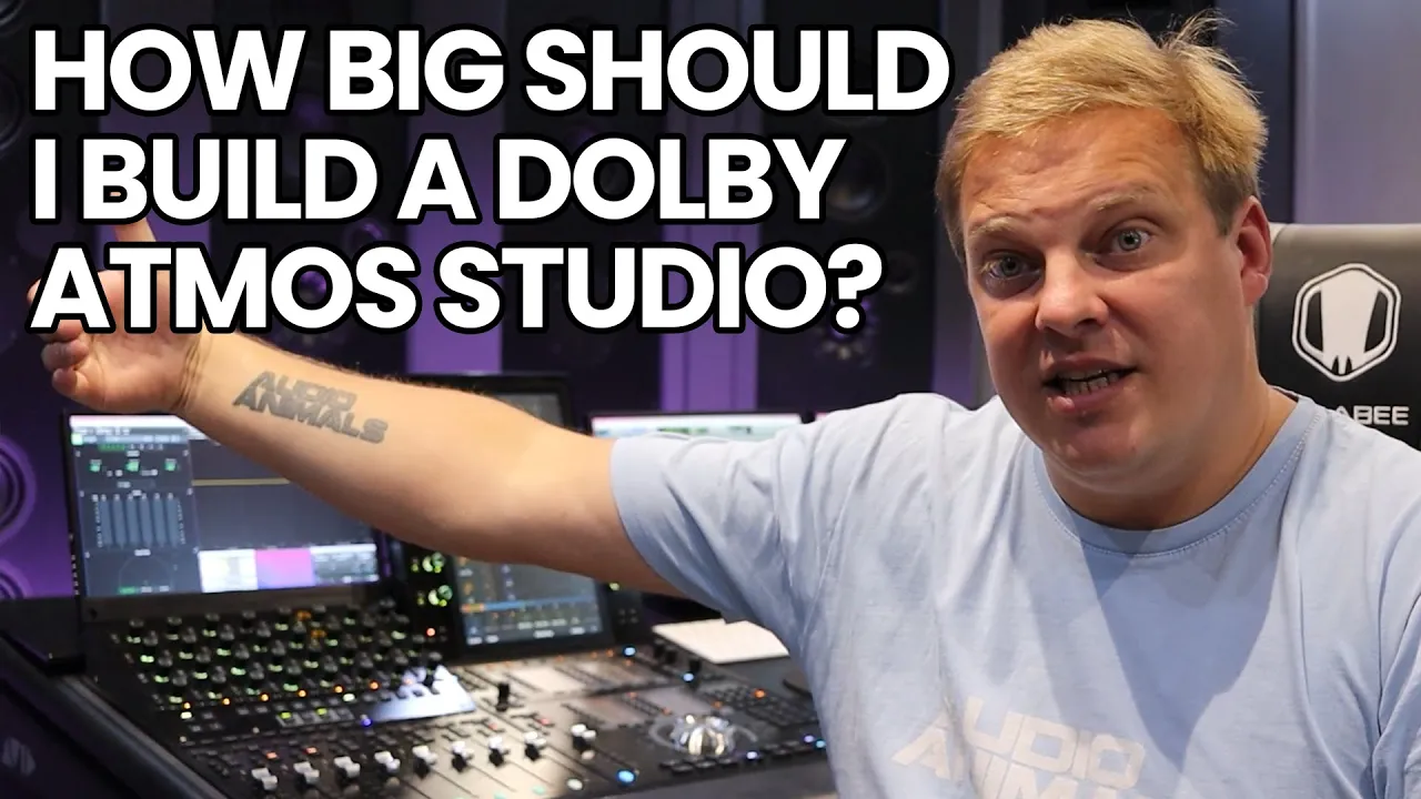 How Big Should I Build A Dolby Atmos Studio?