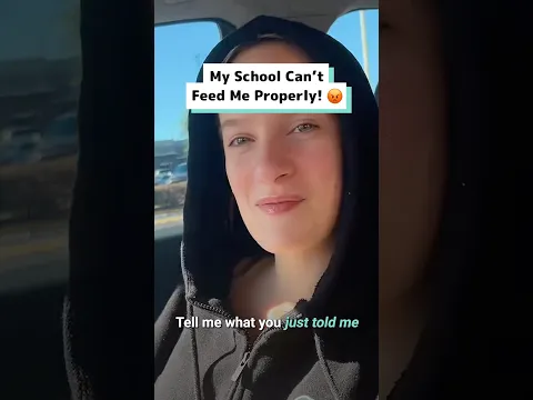 My school spent $80k on phone pouches but NO FOOD😡 @‌jennagenovese #schoollunch, #schooldrama