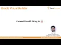 Convert Base 64 to PDF in Oracle Visual Builder Oracle VBCS OIC