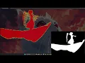 Bad Apple but on terminal with python with drugs