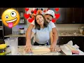 I KEPT GETTING BEHIND HER WHILE BAKING VIRAL HALLOWEEN TREATS GONE RIGHT